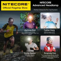 NITECORE NU31 USB-C Rechargeable Headlamp 550 Lumen Trail Running Fishing Trekking Headlight Work Light, Built in Li-ion Battery