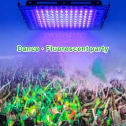 Led UV Floodlight 110V 220V 50W 100W Party Light 395nm 400nm IP65 Waterproof Ultraviolet Fluorescent Stage Lamp with US/EU Plug