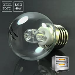 E27 40W Oven Lamp High temperature Heat Resistant light Salt Bulb Cooker Hood Lamp refrigerator light High temperature