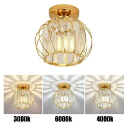 Glass Aisle Ceiling Light Fixtures for Corridor Balcony Ceiling Lampshade E27 Dining Room Chandelier Decoration Novelty Design