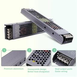 LED Driver 12 V Volt 24V DC Power Supply AC 190 220V To 12V Transformador 24V 60W 100W 150W 200W 300W 400W For LED Strip Light 