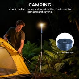 Wurkkos TS27 High-Performance Flashlight 3200LM Multi-Function Rechargeable Ideal for Outdoor Camping Built-in 15000mAh Battery