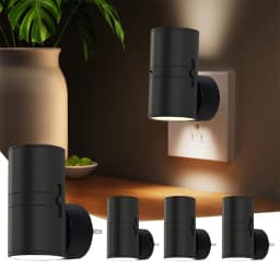 1/2/4 PCS LED Night Light with Dusk To Dawn Sensor Plug-in Wall Mounted Night Light Suitable for Bedrooms Corridors Stairs