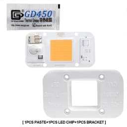 Driverless LED COB Lamp Beads AC 220V 240V 20W 30W 50W DOB Led Chip DIY Led Full Spectrum Grow Light Floodlight Bulb Spotlight