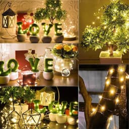 White LED String Lights 20M USB String Lights Waterproof Copper Wire Garland Fairy Light For Christmas Decoration Party
