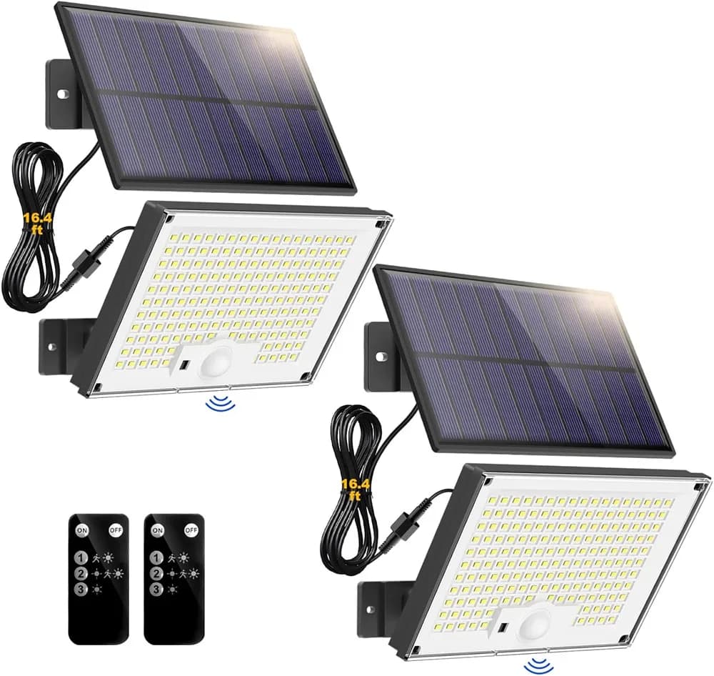 172LED Solar Lamp Outdoor Motion Sensor Waterproof 100/166Led Solar Wall Lights Powered Sunlight Street Light for Garden Decor