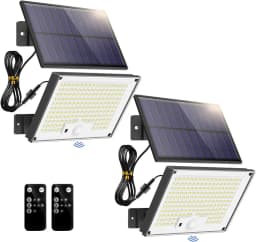172LED Solar Lamp Outdoor Motion Sensor Waterproof 100/166Led Solar Wall Lights Powered Sunlight Street Light for Garden Decor
