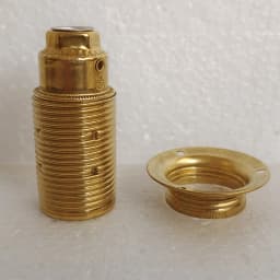 Vintage LED Lamp Hoder E14 DIY Industrial Pendant Light Bulb Base With Ring Retro Screw Socket Fitting Adapter Lampholder