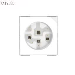10-1000PCS WS2812B RGB LED Chip 5050SMD , WS2812 Individually Addressable Chip Pixels Black/White PCB DC5V
