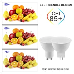 Gatetop Led Spotlight AC220V GU10 GU5.3 Bulb MR16 Spot Lighting Bulb Indoor Lighting Home Decoration Bulbs