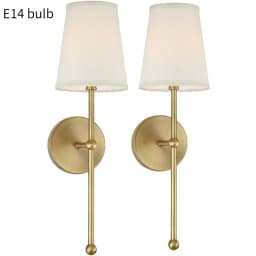 Nordic Simple Wall Lamp for Minimalist Metal Light Bedroom Bedside Lamp Corridor Decor Cloth Cover Wall Sconce Indoor Luminaire