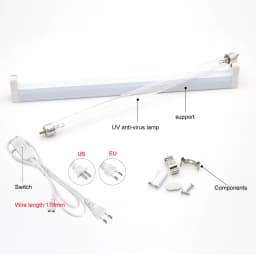 220V 110V 8W 6W Steril Lamp Germicidal Ultraviolet Light Quartz Lamp T5 Tube UVC Bactericidal LED Lamp UV Lamp Sterilization