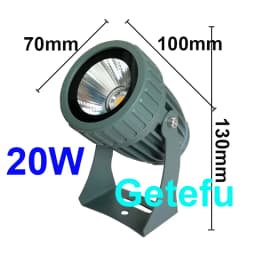 LED COB Spike Lawn Lamp 7W 10W 20W 5W Outdoor Garden Lighting Waterproof Lighting Led Garden Path Spotlights AC85-265V DC12-24V
