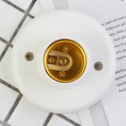 1-10PCS E27 Screw Cap Socket White Ceiling Light Lamp Bulb Fixing Base Stand Light Bulb Holder Spiral LED Bulb Base