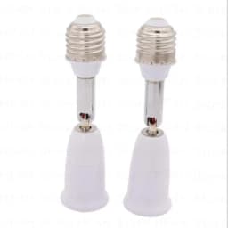 Flexible Position Holder Extender for E27 Socket Adjustable E27 to E27 Base Converter for Screw Bulb Extension Adapter