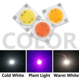 3W 5W 7W 9W 12W LED Chips AC 220V Ceramics PCB Cold White Warm White Plant Light Beads Smart IC Chip For DIY LED Lighting
