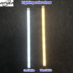 AITHEA Rechargeable LED Motion Sensor Night Light Under Cabinet Cordless Lamp for Kitchen Wardrobe Bedside Strip Bar Light