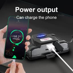 980000000LM High Power LED Headlamp Head Flashlight Long Shot 6000M 18650 Fishing Hunting Work Head Torch Rechargeable Headlight