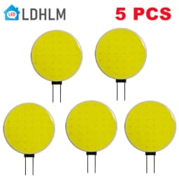 G4 LED Chip COB Bulb 5W 7W DC 12V SMD 5050 Bulb Light Cool White Warm White HeadLighting Replace Halogen Desk Wall Lamp