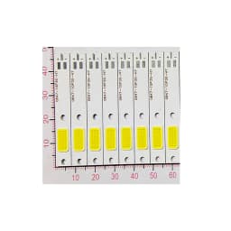 DC9-12V C6 LED CHIP CAR Near/high beam headlight H1 H3 H4 H7 COB Light 15W 30W 100LM/W 5pcs