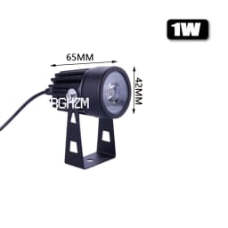 LED Garden Lights 1W 3W 7W Lawn Lamp Waterproof IP65 DC12V 24V Garden Decoration Path Street Spotlights Outdoor Lighting AC220V