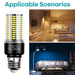 Corn Light Bulb 220V Daylight 189Leds E27/E26 Downlight Recessed Lamp E14 Candle Lamp 20W Chandelier Straight Bulbs Tubular 110V