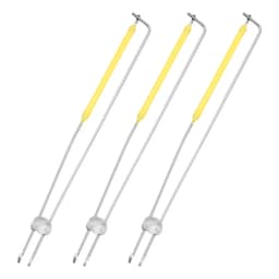 10Pcs 3v 2700k Led Filament Bulb Lamp Parts Ceramic Spot Welding Filament Wire Lamp Filament Led Diode Partial Bulb Chip