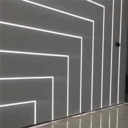 0.5m U/W Style LED Aluminum Profile Black Silver Channel Holder PC Cover Bar Lamp For Cabinet Closet Decor Linear Strip Light