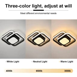 LED Aisle Ceiling Lights Modern Chandelier Three Colors Lamp Minimalist Lamps For Bedroom Light Surface Installation Dining Room