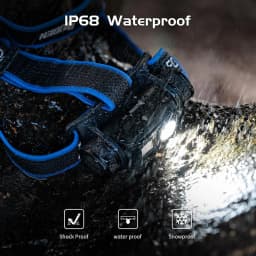 WUBEN H1 Pro Headlamp Rechargeable High-Powerful Headlight 1200Lumens P8 LED With 2600mAH Battery Lightweight For Runing Fishing
