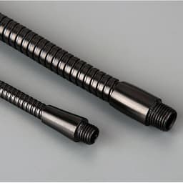 Metal Positioning Hose Universal Gooseneck Tube for Working Lamp Fittings Lighting DIY Accessories M6/M8/M10 Black