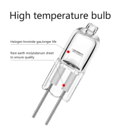 100PCS Wholesale Halogen Lamps G4 Base 20W 12V Energy Saving Tungsten Halogen JC Type Light Bulb Lamp