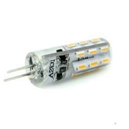 Yoryzeng 10Pcs Mini LED G4 Light Bulbs 2W 12V 220V 24LEDs 3014 SMD Silicone Replace 20W Halogen Lamp Chandelier Spotlight Decor