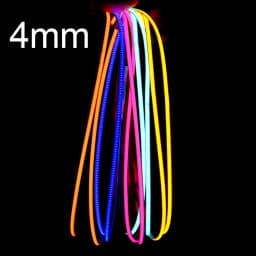 Flexible 4mm/5mm LED COB Strip Tape Lights for DIY Home Decor 400LED/m 9 Colors High Density Dimmable 12V 24V Cuttable