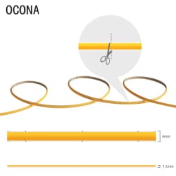 Flexible 4mm/5mm LED COB Strip Tape Lights for DIY Home Decor 400LED/m 9 Colors High Density Dimmable 12V 24V Cuttable