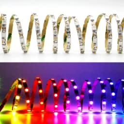 5Meters WS2812/SK6812 Flexible S Shape Led Strips Light for 60/84leds/M 6mm Addressable Full Color RGB LED Pixels Tape DC5/12V
