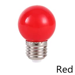 7Pcs/Lot Colorful LED Bulb Lamp 1W E27 220V Wedding Christmas Decoration Lamp Bulb 7 Colors Bedroom Night Light Indoor Lighting