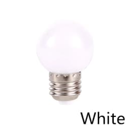 7Pcs/Lot Colorful LED Bulb Lamp 1W E27 220V Wedding Christmas Decoration Lamp Bulb 7 Colors Bedroom Night Light Indoor Lighting
