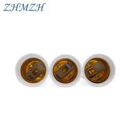 E27 Portable Lamp Socket Adapter Flame Retardant For LED Bulb 65mm 95mm Lamp Holder Extender Lamp Base Converter E27-E27