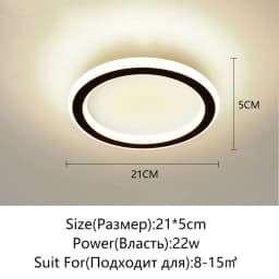 New Modern LED Ceiling Light Simple Balcony Crossing Light Home Corridor Porch Channel Ceiling Light Nordic Wind Cloakroom Light