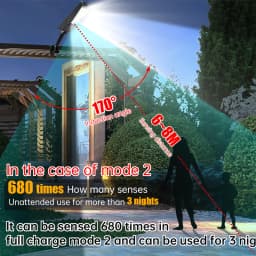 138LED Solar Light With Remote 3 Working Mode Solar Street Light Super Bright Outdoor Garden Waterproof Motion Sensor Solar Lamp
