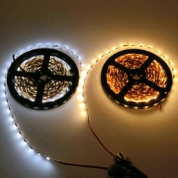 12V S Shape LED Strip Light Tape 2835 60LED/m 120LED/m Flexible LED Light Strip Lamp Warm White Light Bending Channel Letter