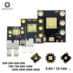 High Power LED Stage Light Chip 20W 40W 60W 75W 90W 120W 150W 200W 300W 400W 3V 5V 12V For Moving Head Disco DJ Lamp Projector