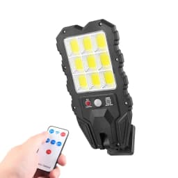 Solar Street Lights Outdoor, Solar Lamp With 3 Light Modes Waterproof Motion Sensor Security Lighting for Garden Patio Path Yard