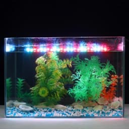 Waterproof Aquarium Lights Submersible Lights Fish Tank Light Underwater Blue/White LED Landscaping Decorative Lamp Light