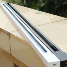 LED Track Light Rail 0.5M 1M Aluminum 2 Wire Electrified Rails With Spots Led Track Lamp Rail Track Lighting For Store Home