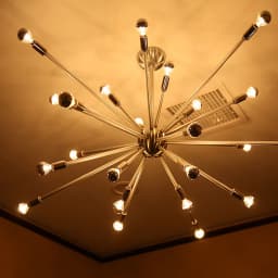 Vintage LED Bulb E14 E12 Edison Silver Tipped G45 4W Half Chrome LED Decorative Light Lamp 40W Equal LED Filament Mirror Bulbs