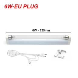 UV Quartz Lamp T5 Tube Ultraviolet Light Bulb 220V 110V 6W 8W Ozone Disinfection Germicidal Light Bactericidal Sterilizer Lamp