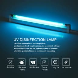 UV Quartz Lamp T5 Tube Ultraviolet Light Bulb 220V 110V 6W 8W Ozone Disinfection Germicidal Light Bactericidal Sterilizer Lamp