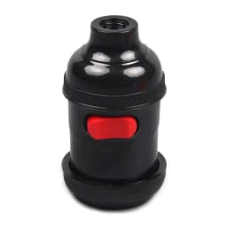 1PCS E27 Switch Bakelite Lamp Holder Bedside Screw Chandelier Light Head Machine Tool Lamp Holder